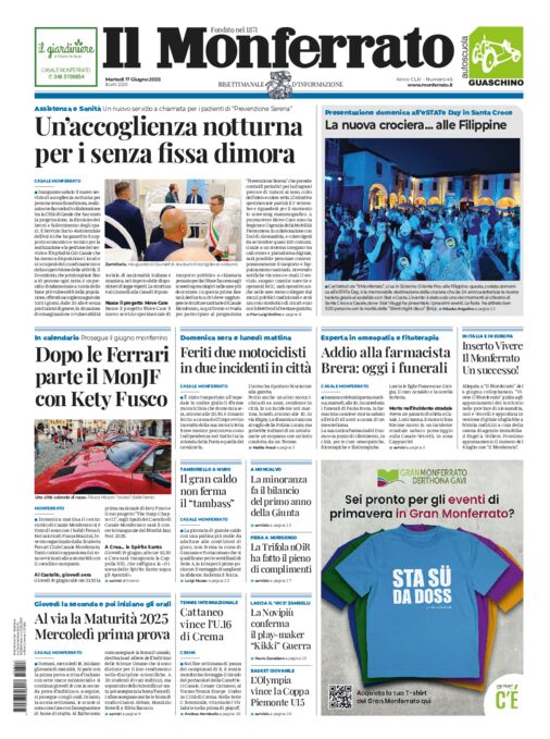 Il Monferrato - Edizione 45 del 17/06/2025